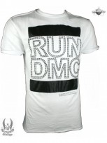 Herren Vintage Strass Shirt Run DMC