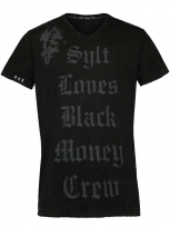 Herren Shirt Sylt (schwarz)