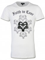 Herren Shirt Faith In Love