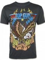 Herren Vintage Shirt TopGun Eagle