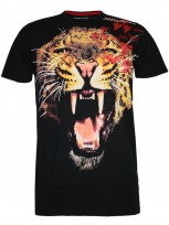 Herren Shirt Leopard
