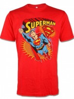 Herren Vintage Shirt Superman